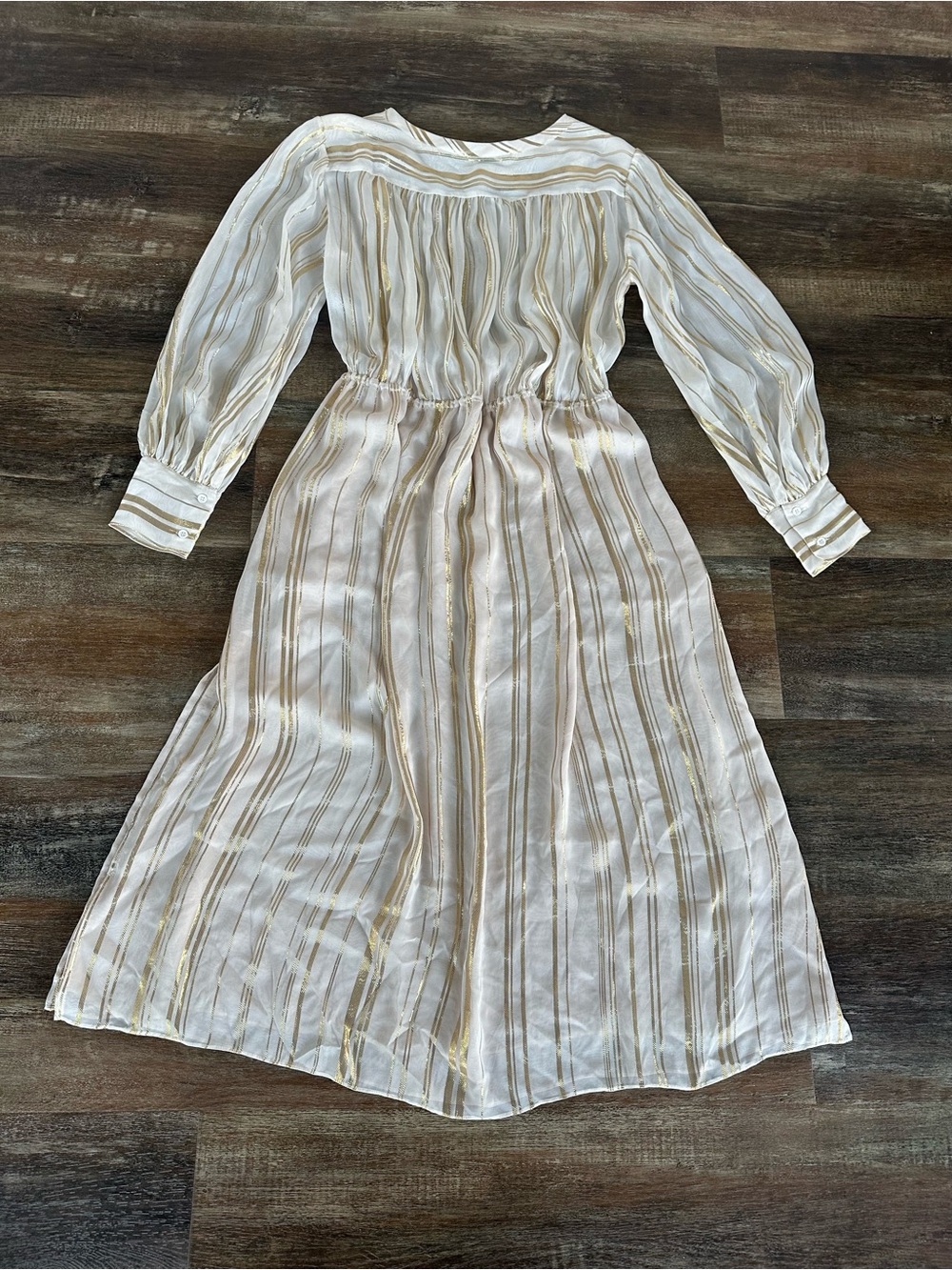 IRO Silk Metallic  Dress Size Small - Picture 3 of 9
